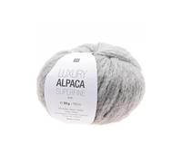 Fil de laine à tricoter LUXURY ALPACA Superfine Aran -(...) - 03 Gris