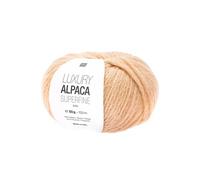 Fil de laine à tricoter LUXURY ALPACA Superfine Aran -(...) - 20 Orange