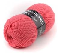 Fil de laine à tricoter ROSE & LOU - Plassard(...) - 175 Rose 175 Rose G