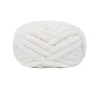Fil de laine épais 226g/Ball DIY Hand Knitting Novel Functional Sewing for Bag Blanket Yarn Ball Woven Thread Crochet(White)