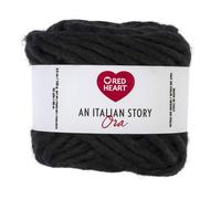 Fil de laine m lang e Red Heart Italian Story Ora Nero