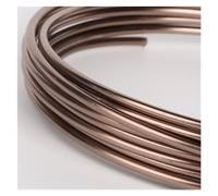 Fil de liaison en aluminium, Aluminium Wire Brown 1/1.5/2/2.5/5mm For Jewelry Making(2.5mm 300cmeter)
