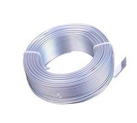 Fil de liaison en aluminium, Aluminium Wire Multicolor 0.8-3.0mm 500g Craft Beading for Jewelry DIY(Matte Silver Color,1.5mm 95meters)