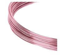 Fil de liaison en aluminium, Aluminum Wire 10M Multicolor for Jewelry Craft and DIY(Pink)