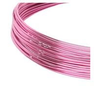Fil de liaison en aluminium, Painted Multicolor Round Aluminium Wire 1-2.5mm 3-10m Lengths for DIY Jewelry(Fuchsia,1.5mm 5Meters)