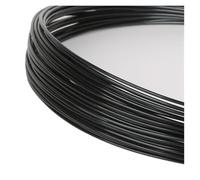 Fil de liaison en aluminium, Painted Multicolor Round Aluminium Wire 1-2.5mm 3-10m Lengths for DIY Jewelry(Black,2.5mm 300cmeters)