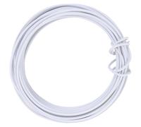 Fil de Ligature Blanc Flexible pour Plantes Grimpantes du Jardin 20 M | Installation Facile, Maintien des Vignes et Plantes en Pot, Structure Souple Empêchant L’effondrement, Usage Extérieur
