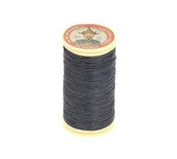 Fil de lin glacé - Fil au Chinois N° 40 - 30 m - 100% Lin - Gris Très Foncé