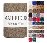 Fil de macramé en polyester, 3 mm x 225 m, fil pailleté, argent, fil de polyester, cordon en macramé doré, cordon à crocheter pour macramé, suspension de fleurs, chapeaux, sac à main, sac à main, sac