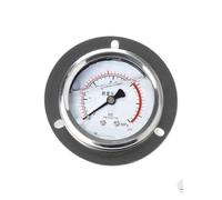 Fil de manomètre en acier inoxydable résistant aux chocs à bord axial YN60ZTBF M14 * 1.5MM(0-0.6MPa)