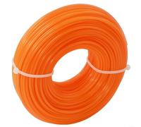 Fil de nylon de 2 4 mm de forme ronde de 50 m de long pour débroussailleuse compatible avec TrimCut 51 2, 10 1 et autres modèles de tête de tonte