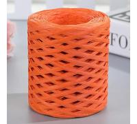 Fil de paille de raphia de 200m, pour tricot à la main, fil de papier de paille de Rafia, bricolage fait à la main, chapeau de soleil d'été, sac de plage