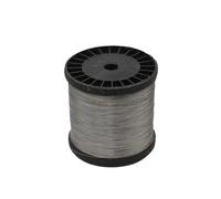 Fil De Pêche Câble métallique Flexible en Acier Inoxydable de qualité Marine 316, Ligne de pêche en Eau salée en océan, diamètre 0.3 à 3mm Ligne De Pêche (Color : Mainline, Size : 1MM 7X7 100Meters