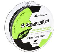 Fil de pêche Method Feeder Mikado Sensual N.g. Fil noir 0.26 mm 12 kg 300 m
