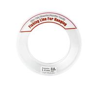 Fil de pêche pour travaux manuels, 200 m, filament invisible pour | Monofilament de pêche pour maison, appartement, cascine, guirlande de ballons, artisanat, exposition