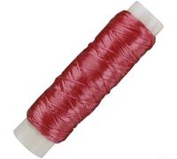 Fil de pêche robuste en nylon monofilament pour pêche à la traîne - Fil transparent solide pour décoration intérieure ou extérieure - 250 m x 0,20 mm - Bobine de ballons (ligne rouge)