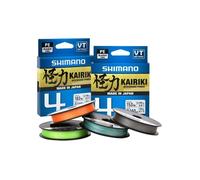 Shimano Tresse 4 Brins Kairiki 4 Multicolor 300m - D.0,23mm - R.18,6Kg - LDM64TE3023030M