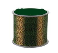 Fil De PêChe TachetéE Ligne de pêche à la Carpe Invisible Ultra résistante 120 m, 0,20 mm,50, 4,13 LB 34,32, Ligne mouchetée, monofilament Pois coulant pour l'eau Douce(Coffee Green,0.28mm-14.85LB)