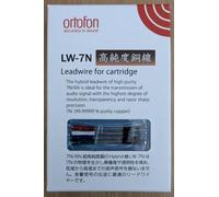 Fil de plomb officiel ORTOFON LW-7N pour cartouche / JAPON / POSTE AÉRIENNE a...