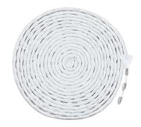 Fil de Plomb pour Rideaux, Rideau de 5 M de Ruban de Plomb Lourd, 270g Ruban de Plomb de Rideau, pour Rideaux Rideau de Douche Nappe Tapis de Bain Moustiquaire, 54g/m