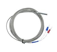 Fil de protection de capteur de résistance thermique de Thermocouple de Type K/E de sonde de 4x30 0-800 ℃304 inoxydable 1 pièces(E 1M)