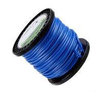 Fil de rechange rond en nylon robuste pour débroussailleuse électrique à alimentation manuelle et durable 4 mm x 30 m