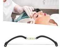 Fil de Règle de Tatouage de Sourcil, Règle Marqueur Ligne Sourcil, Règle Marqueur Ligne Microblading, Règle Ligne Flèche D'arc Permanente Pochoir Tatouage Microblading (le noir)