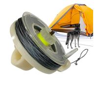 Fil de sécurité - Configuration des fils de chasse, bobine réutilisable d'alerte précoce | Système de fils de déclenchement extérieur, fil de voyage de protection de ferme pour granges, campings