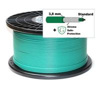 Genisys Câble de sécurité Robot Tondeuse + Gaine Xtreme Safe-Protection - Fil de Protection limitation - Enrouleur de câble - Ø3,8mm - Compatible avec John Deere Tango E5 ®, Longueur:250m