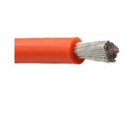 Fil De Silicone Noir 1/5/10/20m, Câble D'extension Électrique, Cuivre Flexible Étamé 16 AWG(Silicone-Orange,10m 16 AWG)