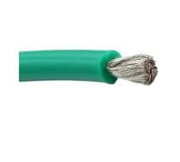Fil De Silicone Noir 1/5/10/20m, Câble D'extension Électrique, Cuivre Flexible Étamé 17 AWG(Silicone-Green,5m 17 AWG)