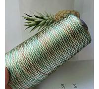 Fil de Soie glacée Ultra Doux, Lisse et Fin 500 g pour Tricot à la Main, Crochet, Tissage, projets de Dentelle Fine d'été