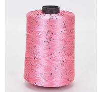 Fil de soie mercerisée d'été à paillettes spécial bricolage tissé à la main YY01