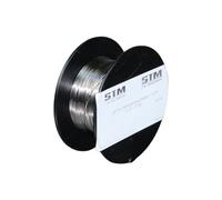 Fil de soudure en acier inoxydable VA V2A 308L 1.4316 0,8mm 0,5-15kg MIG MAG Niro Inox STM, Taille: Ø0,8mm D100 0,5kg
