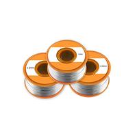 Fil de Soudure Étain Sans 0.8mm 1mm 1.2mm Soudure Fil de Soudure à Haute Performance Étain Soudé Fil à Souder Sans Plomb pour Soudure Colophane Base pour Soudure Flux pour Soudure 3 Pcs