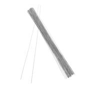 Fil de Support de Plafond 90 Pièces en Acier Inoxydable | Renfort Argenté pour Espaces de Grenier, Projets de Rénovation, Usage en Vide Sanitaire et Plafond