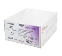 Fil de suture. sutures chirurgicales stériles Optime - 2 D - 3/0 COM - 3/8 - 19 mm - 75 cm