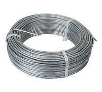 Fil de tension en acier galvanisé pour grillage ou autre - 100 m x 2.4mm Ø - Gris - Linxor Gris G