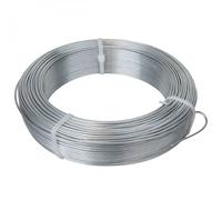 Linxor - Fil de Tension en Acier galvanisé pour Grillage ou Autre - 50 m x 2.4mm Ø - Gris