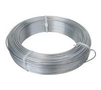 Fil de tension en acier galvanisé pour grillage ou autre - 50 m x 2.4mm Ø - Gris - Linxor Gris G
