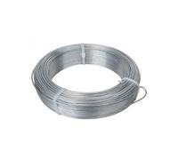 Fil de tension en acier galvanisé pour grillage ou autre - 50 m x 2.7mm Ø - Gris -