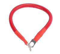 Fil de Terre 4AWG, Force Forte, Résistance à Haute et Basse Température, Câble de Batterie pour Les Voitures, Bateaux, VR, 30 Cm (A (Rouge))