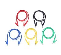 Fil de Test à Clip à double extrémité, 5 pièces, câble de Test d'ouverture de 10mm pour batterie de véhicule