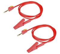 Fil De Test Multimètre 32A/250V 1 Mètre Fiche Banane Câbles Avec Sondes Pour La Réparation De Circuits Sondes Multimètre D'atelier À Domicile