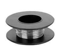 Fil de titane TA2 de haute pureté, longueur 1 m, fil de titane, bonne ductilité(0.1mm)