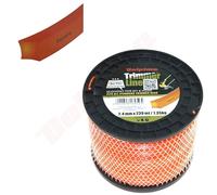 FIL DE TONDEUSE CARRÉ 2,4MM/239M