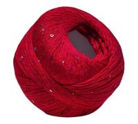 Fil de Tricot Soie-Coton 100g, Fil avec Paillettes, Absorbant la Transpiration, Résistant à la Chaleur, Doux pour la Peau, Idéal pour Vêtements, Accessoires de Tricot et Crochet (Type 03)