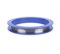 Fil de tungstène - fil en métal pur, fil d'électrode en tungstène, fil de tungstène en métal, largement utilisé dans l'industrie électrique et légère, longueur 1 m, diamètre(0.05mm)