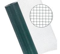 Fil De Volière 1x25 M Cage 12x12 Grillage De Jardin Vert
