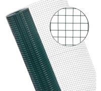 Fil De Volière 1x25 M Cage 19x19 Grillage De Jardin En Vert